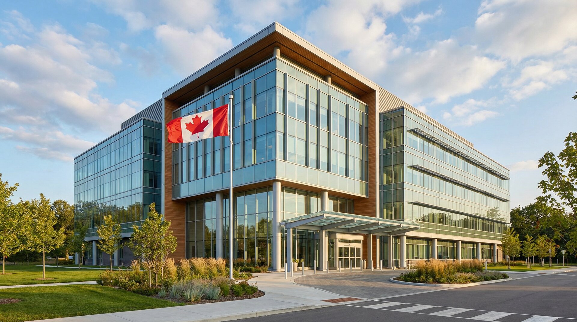 Modern Canadian healthcare facility