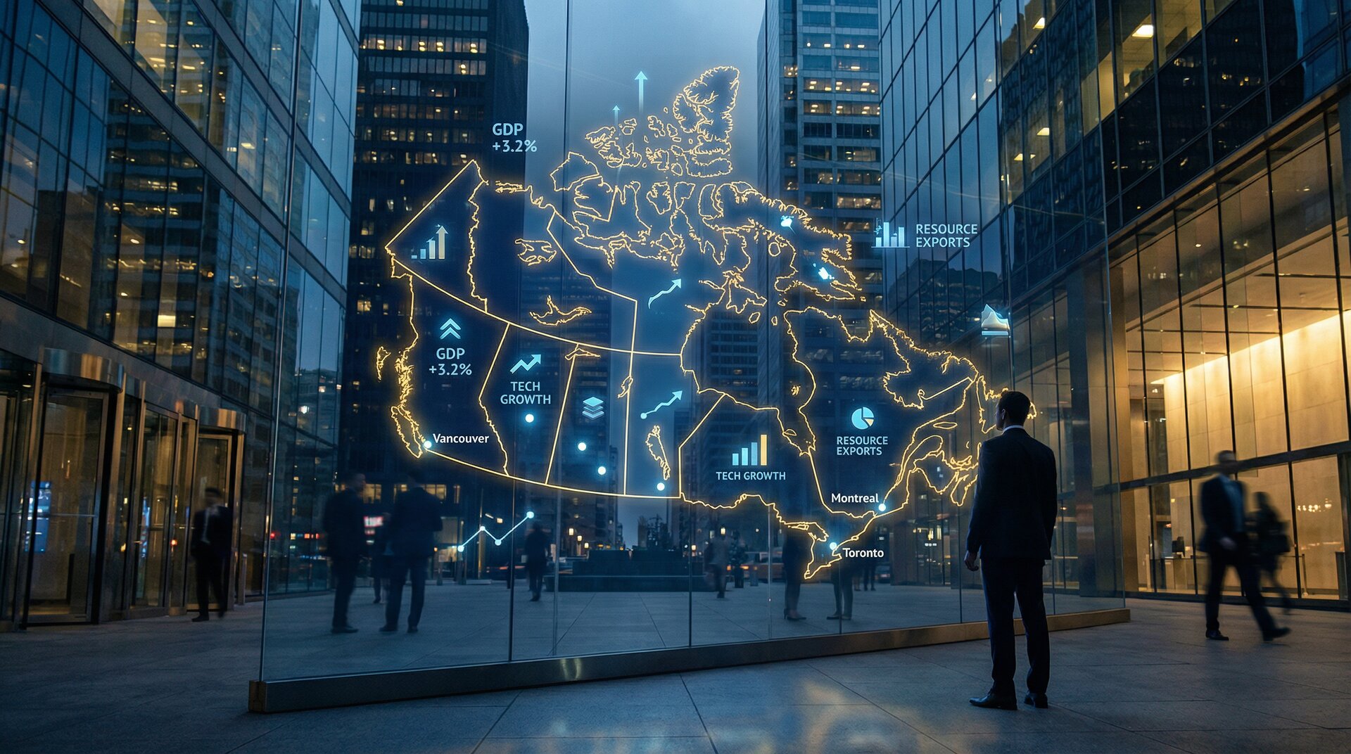 Canadian prosperity data visualization